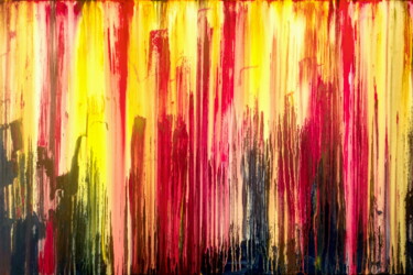 A Crush on Color (#22) Peinture intitulée "A Crush on Color (…" par Carla Sá Fernandes, Œuvre d'art originale, Acrylique Monté sur Châssis