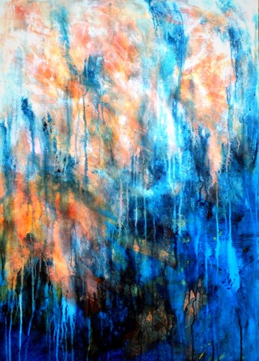 Peinture intitulée "The Emotional Creat…" par Carla Sá Fernandes, Œuvre d'art originale, Acrylique