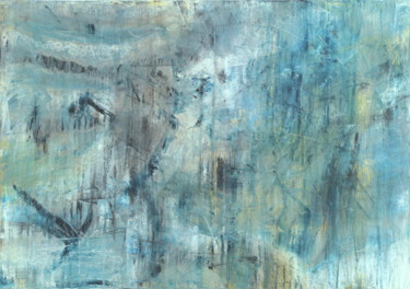 Pintura titulada "The Barely Visible" por Carla Sá Fernandes, Obra de arte original, Oleo Montado en Bastidor de camilla de…