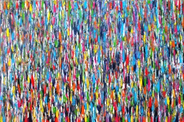Painting titled "All In #16" by Carla Sá Fernandes, Original Artwork, Oil