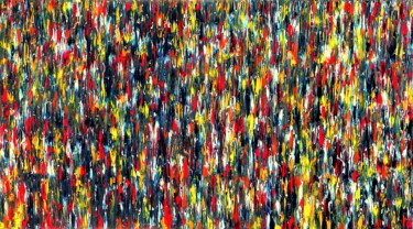 Painting titled "All In #36" by Carla Sá Fernandes, Original Artwork, Oil