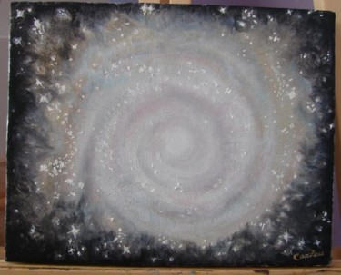 Peinture intitulée "l'univers" par Carlau, Œuvre d'art originale