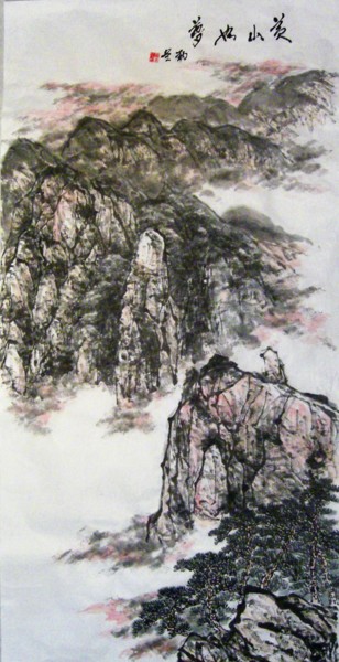 Dibujo titulada "7483edd7-5b12-4dd1-…" por Jinbing Huang, Obra de arte original, Tinta