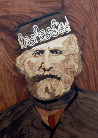 Artisanat intitulée "Garibaldi" par Carlo Ciccone, Œuvre d'art originale