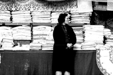 Photographie intitulée "mercato firenze" par Carlo Cristani Amista', Œuvre d'art originale, Photographie argentique