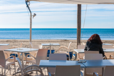 Fotografia intitulada "sognado il mare" por Carlo Cristani Amista', Obras de arte originais, Fotografia digital