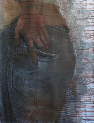 Peinture intitulée "Orlane, étude 1" par Carlos Alberto Castillo, Œuvre d'art originale
