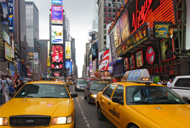 Fotografia zatytułowany „Times Square” autorstwa Carlos Canet Fortea, Oryginalna praca, Fotografia cyfrowa