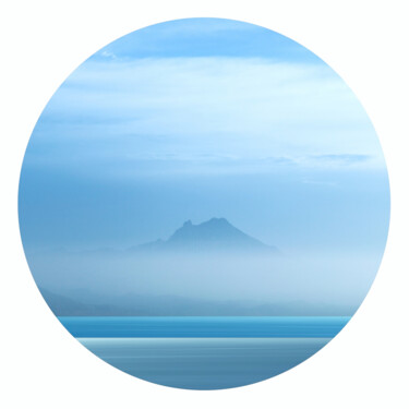Photographie intitulée "Blue Mountain" par Carlos Canet Fortea, Œuvre d'art originale, Photographie numérique