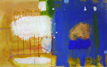 Peinture intitulée "abstrato 03/2008" par Carlos Yasoshima, Œuvre d'art originale, Acrylique