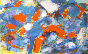 Malerei mit dem Titel "s/título 1988" von Carlos Yasoshima, Original-Kunstwerk, Acryl