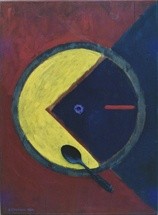 Pintura titulada "la luna turca en el…" por Carlos Ardohain, Obra de arte original