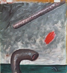 Pintura titulada "los cañones de los…" por Carlos Ardohain, Obra de arte original