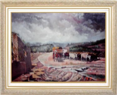 Painting titled ""RECANTO DO SALADEI…" by Carlos Fonttes, Original Artwork
