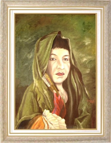 Pintura intitulada ""DAMA ANTIGA" (458/…" por Carlos Fonttes, Obras de arte originais