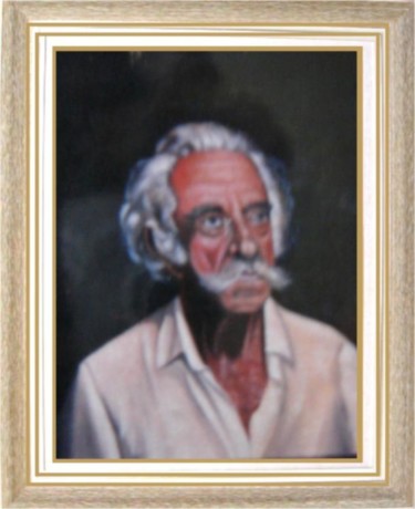 Pintura intitulada ""MESTRE ACÁRIO" (43…" por Carlos Fonttes, Obras de arte originais