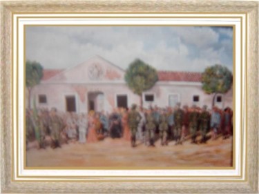 Painting titled ""QUARTEL VELHO" (39…" by Carlos Fonttes, Original Artwork