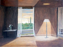 Painting titled "Interior" by Carlos Masoch, Original Artwork