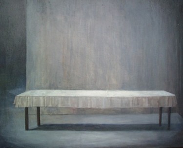 Pintura titulada "Mesa" por Carlos Masoch, Obra de arte original