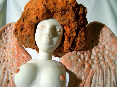 Escultura intitulada "PORMENOR DE ESCULTU…" por Carlos Rodrigues, Obras de arte originais, Pedra