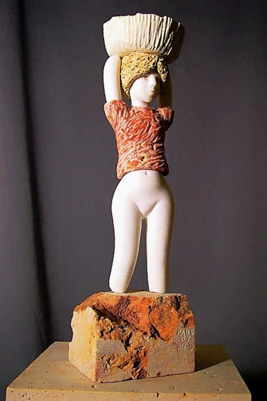 Sculpture intitulée "FRUTA" par Carlos Rodrigues, Œuvre d'art originale