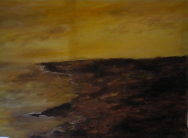 Pintura titulada "paisaje abstracto 2" por Carlos Soler, Obra de arte original, Oleo