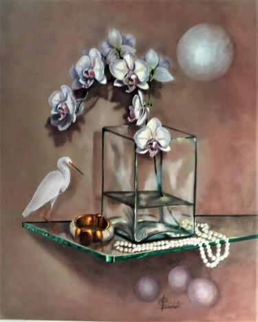 Malerei mit dem Titel "GRAMMANGIS" von Carmen Berluti, Original-Kunstwerk, Acryl