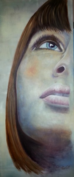 Peinture intitulée "NELLY" par Carmen Berluti, Œuvre d'art originale, Acrylique