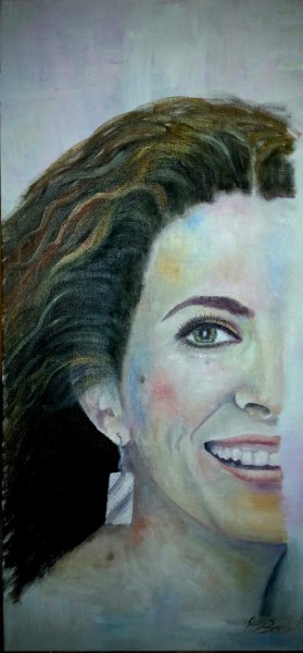 Painting titled "CAROLYN" by Carmen Berluti, Original Artwork