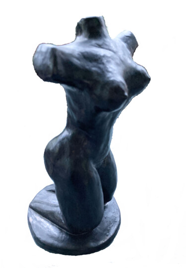 Rzeźba zatytułowany „Kleiner Torso” autorstwa Carmen Coduri, Oryginalna praca, Glina