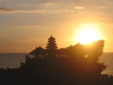 Fotografia intitolato "PUESTA DE SOL EN BA…" da Carmen G. Junyent, Opera d'arte originale