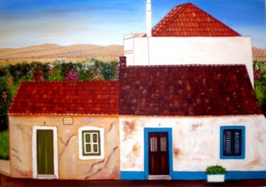 Painting titled "ALGARVE - PORTUGAL…" by Carmen G. Junyent, Original Artwork, Acrylic