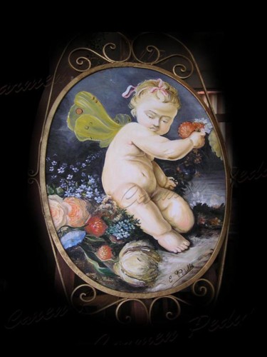 Painting titled ""Ognuno il proprio…" by Carmen Pedullà, Original Artwork, Oil