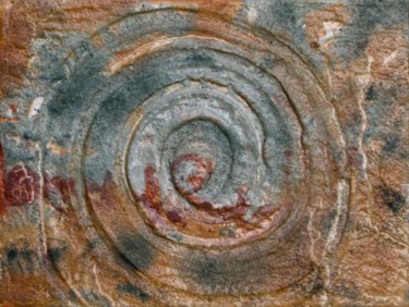 Painting titled "Spirale" by Carmen Spigno, Original Artwork