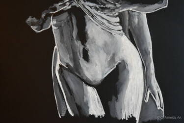 Pintura intitulada "Shadows of Grey - C…" por Carmo Almeida, Obras de arte originais, Acrílico