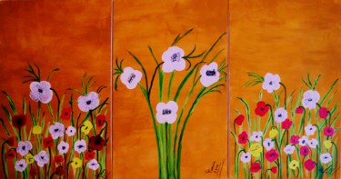 Pintura intitulada "Primavera" por Carma Carvalho, Obras de arte originais