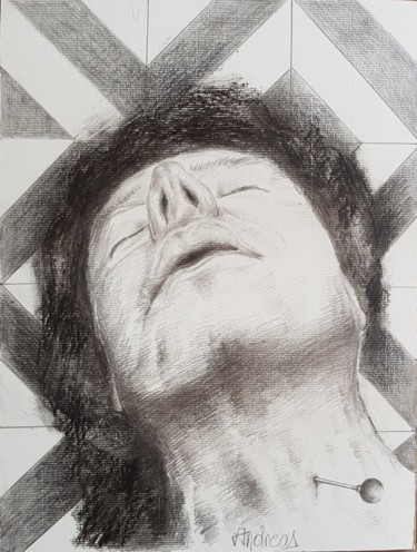 L'aiguille Dessin intitulée "L'aiguille" par Andreas Collection, Œuvre d'art originale, Crayon