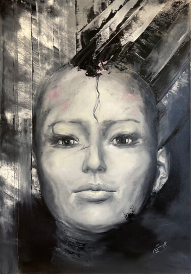 Pintura titulada "Eva" por Carola Eleonore Thiele, Obra de arte original, Oleo