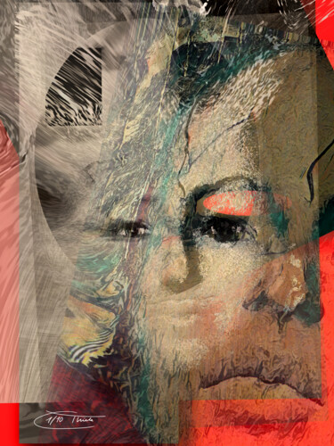 Arts numériques intitulée "Reinkarnation---LE…" par Carola Eleonore Thiele, Œuvre d'art originale, Travail numérique 2D
