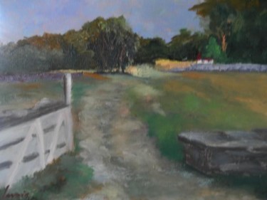 Painting titled "Ashlawn Farm" by Carol Lavoie, Original Artwork