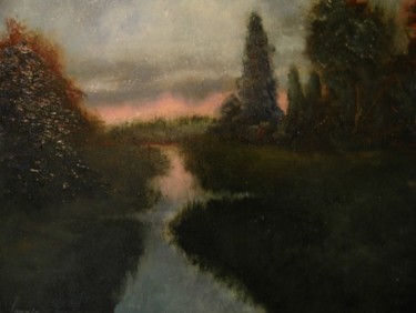 Painting titled "Serenity" by Carol Lavoie, Original Artwork