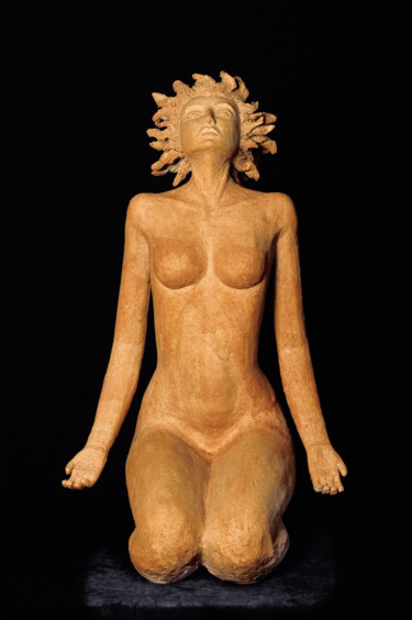 Sculpture titled "Synchronisation" by Carole Lanfranchi, Original Artwork, Ceramics