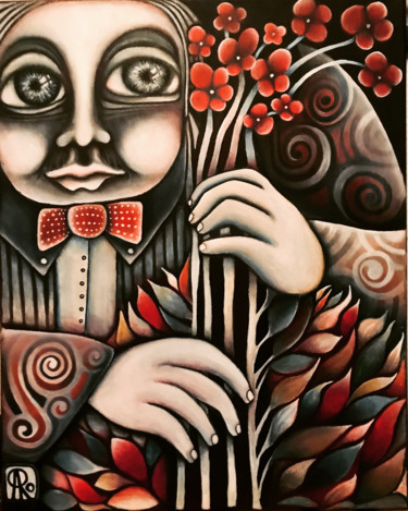 Peinture intitulée "Horti et musicae" par Carolina Cabrera, Œuvre d'art originale, Acrylique