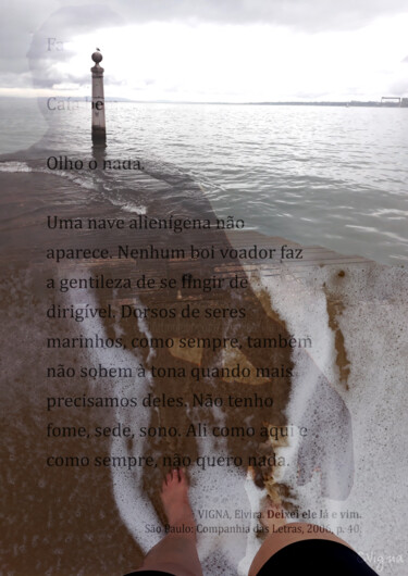 Digital Arts titled "Faz falta, o fósforo" by Carolina Vigna, Original Artwork, Digital Collage