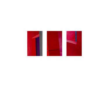 Photographie intitulée "Composition Rouge e…" par Caroline Constant, Œuvre d'art originale, Photographie numérique Monté sur…