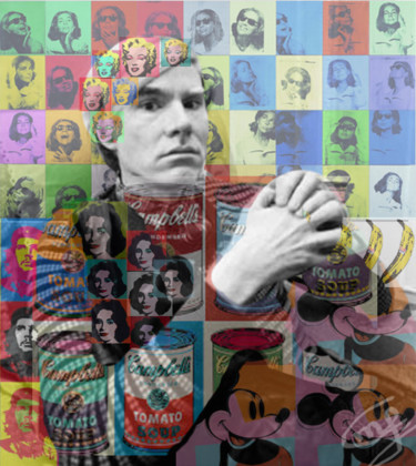 Digital Arts titled "Warhol" by Caroline Montiel, Original Artwork