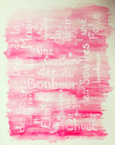 Картина под названием "Une certaine idée d…" - Caroline Montigneaux, Подлинное произведение искусства, Акрил