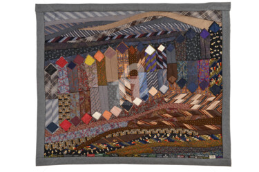 "Après la pluie" başlıklı Tekstil Sanatı Caroline Regnaut tarafından, Orijinal sanat