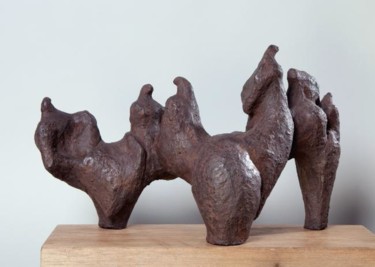 Sculpture intitulée "Hios" par Caroline Chopin, Œuvre d'art originale, Terre cuite