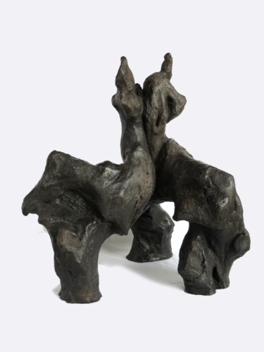 Sculpture intitulée "Mabis" par Caroline Chopin, Œuvre d'art originale, Terre cuite